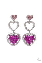 Load image into Gallery viewer, Couples Celebration Pink Post Earrings Paparazzi-849
