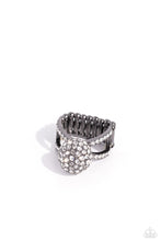 Load image into Gallery viewer, Polished Pageant Black Ring Paparazzi-822
