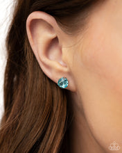 Load image into Gallery viewer, Breathtaking Birthstone Blue Earrings Paparazzi-836
