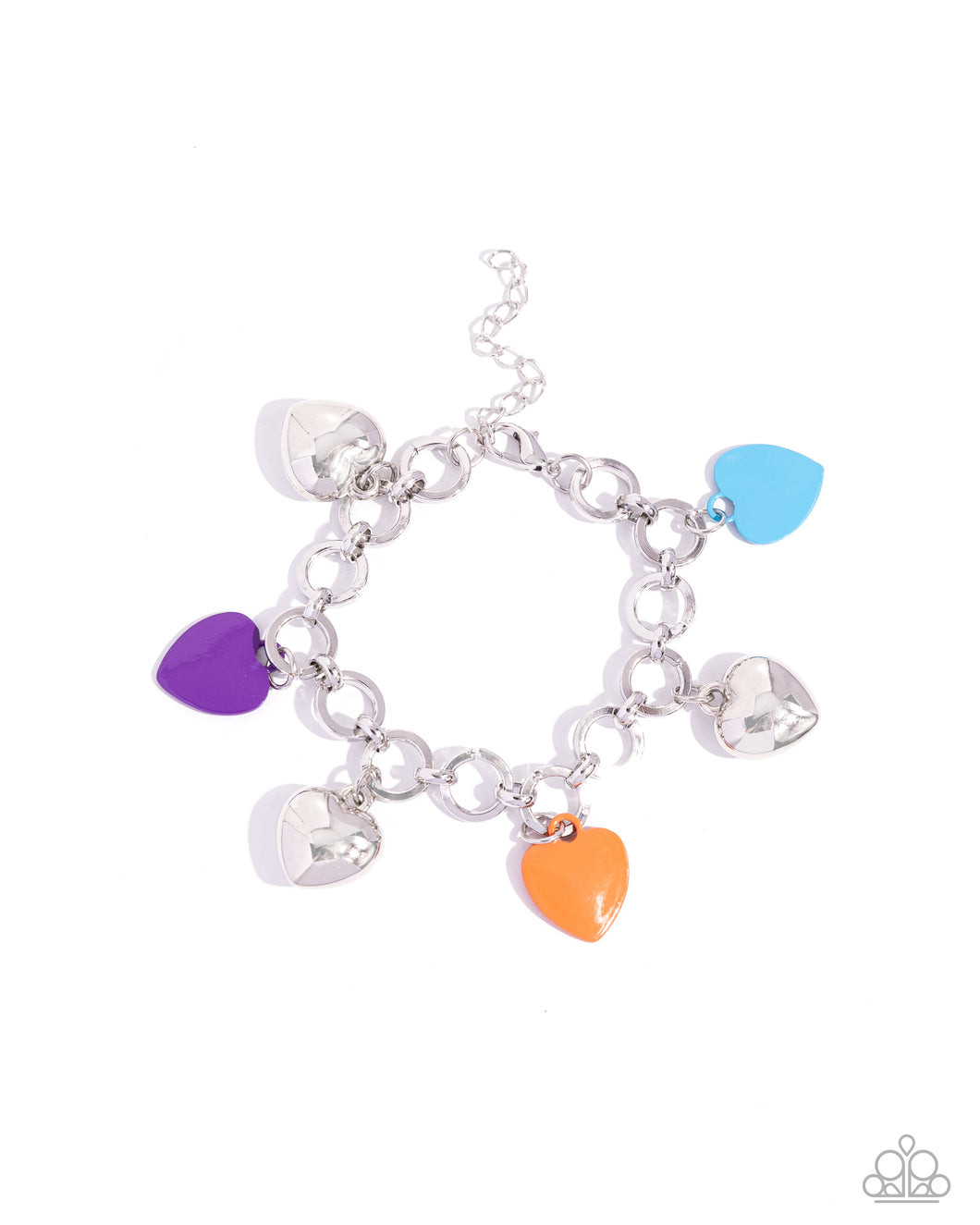 Whole Lotta Love Multi Charm Bracelet Paparazzi-842