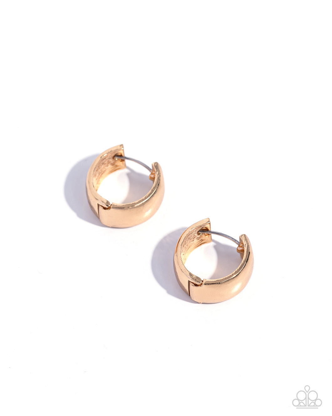 Signature Sheen Gold Hoop Paparazzi-865