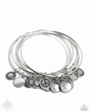 Load image into Gallery viewer, My Interest is Piqued Silver Bracelets Paparazzi-853
