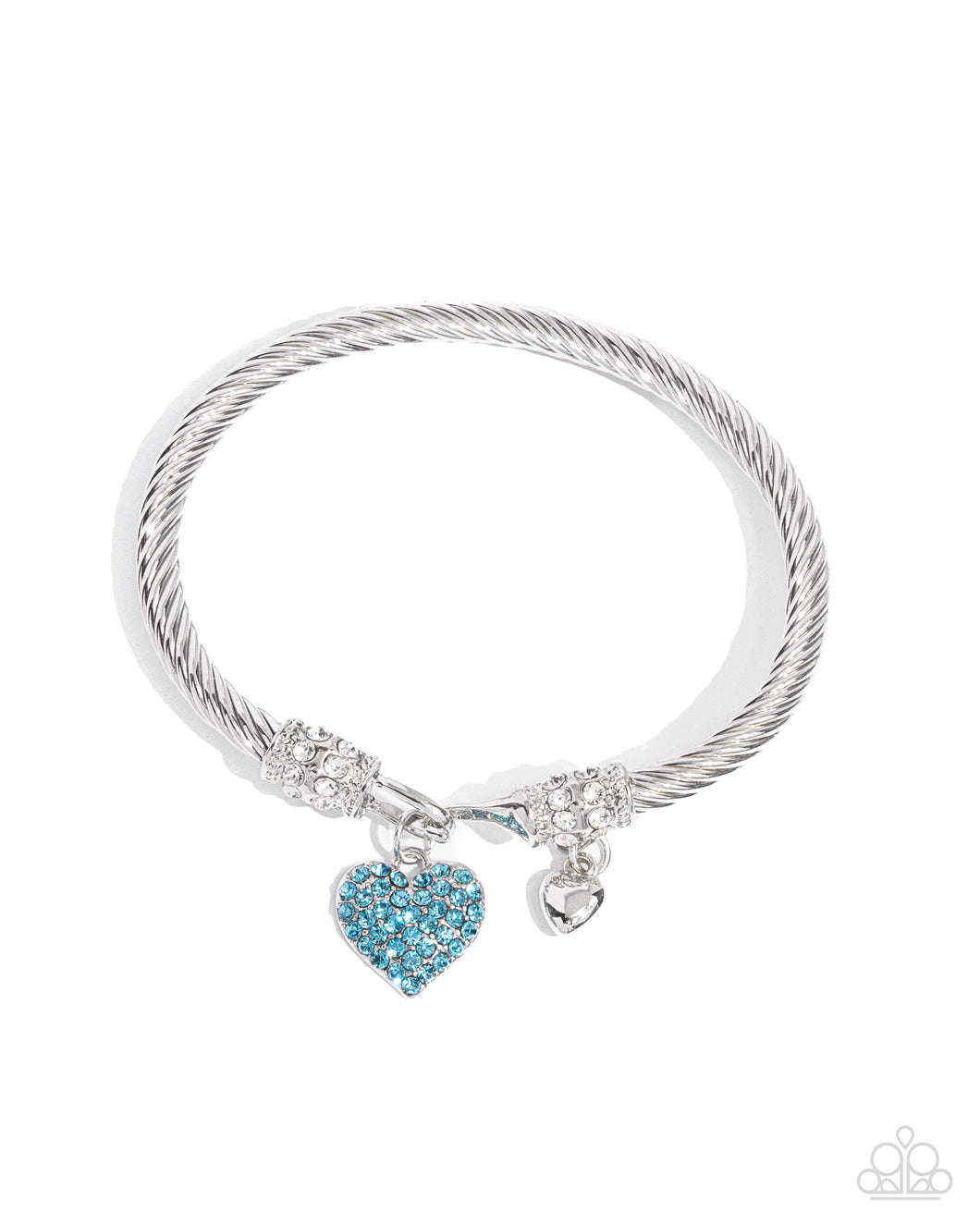 Heart Hour Blue Bracelet Paparazzi-872