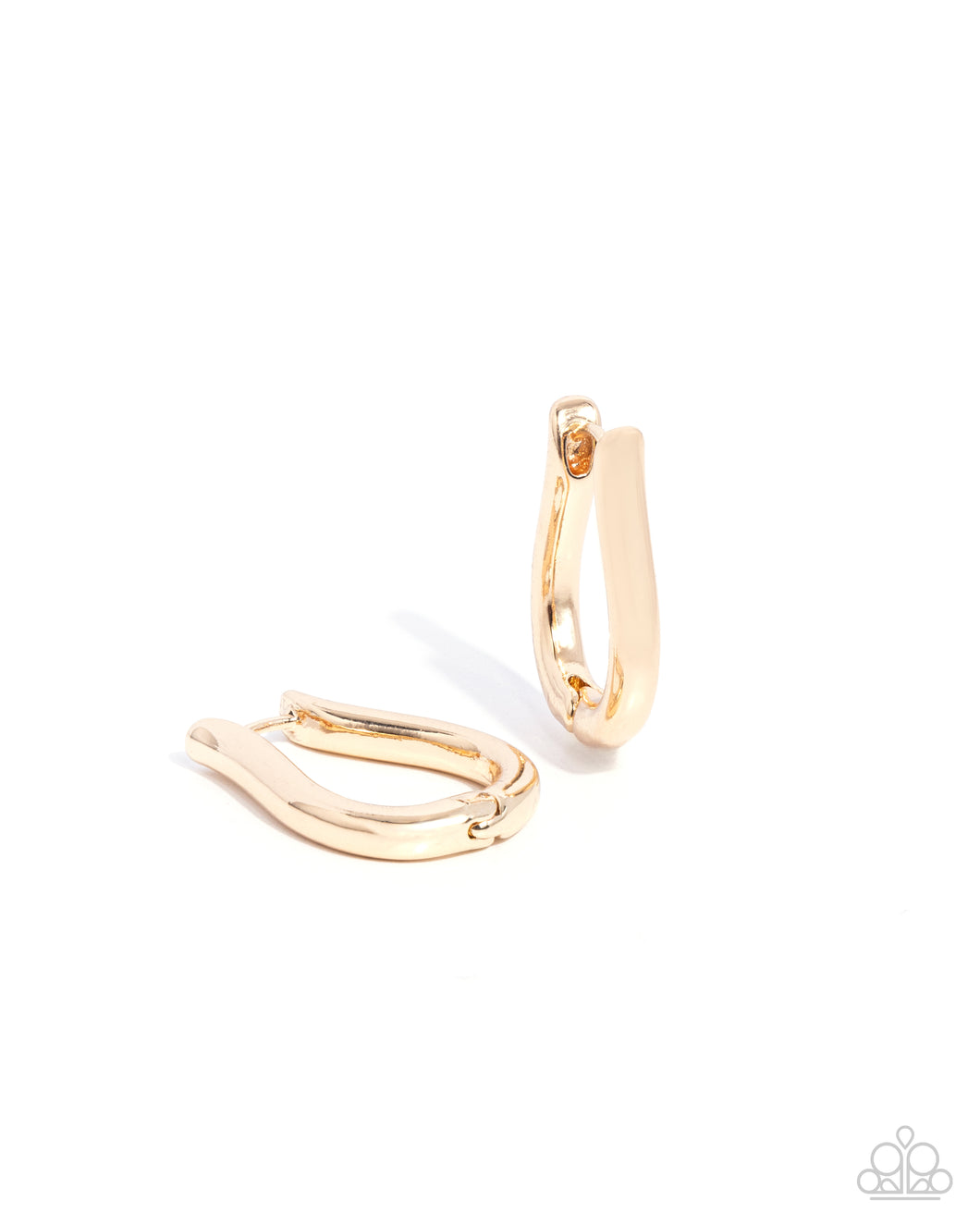 Generous Grace Gold Hoop Earrings Paparazzi-857