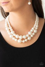 Load image into Gallery viewer, The More The Modest White Pearl Necklace Paparazzi-369
