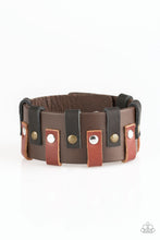 Load image into Gallery viewer, Modern Musketeer Brown Urban Bracelet Paparazzi-422
