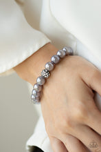 Load image into Gallery viewer, POSHing Your Luck Silver Pearl Bracelet Paparazzi-177
