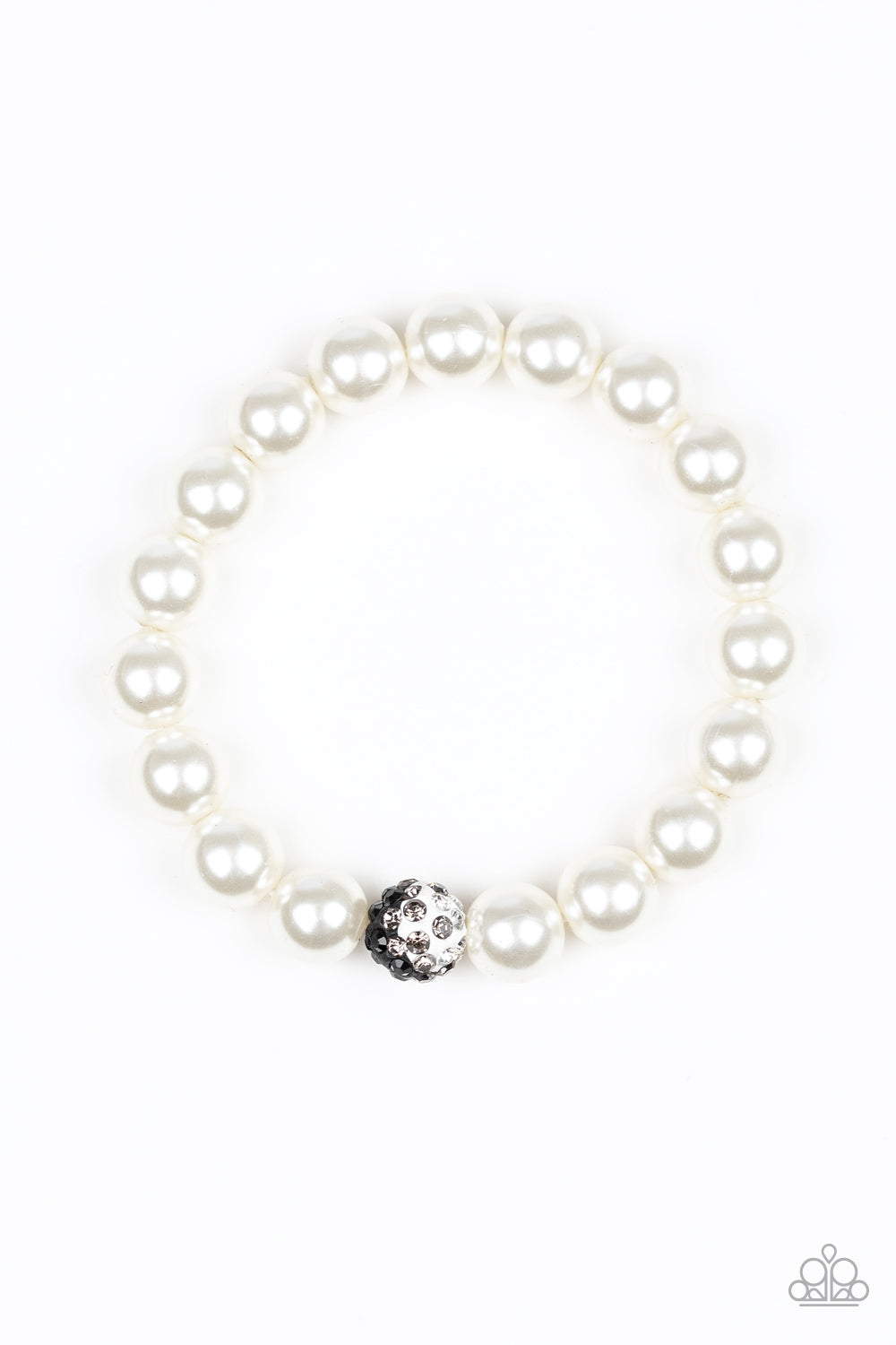 Voila! White Pearl Bracelet Paparazzi