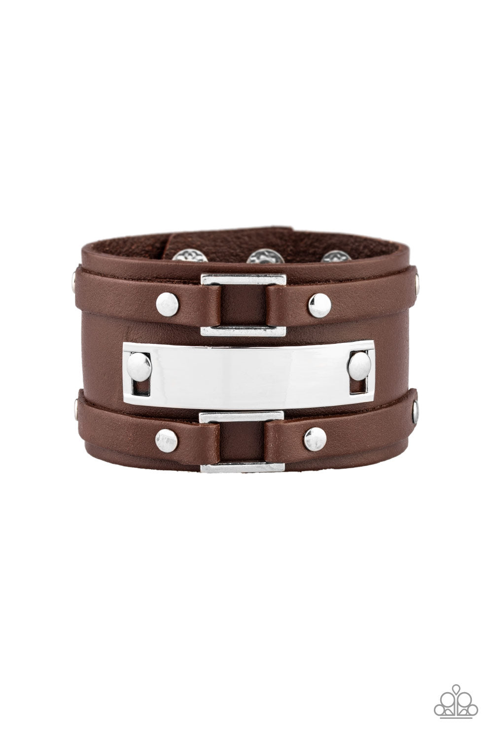 Rural Ranger Brown Urban Bracelet Paparazzi-426