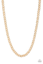 Load image into Gallery viewer, Full Court Gold Urban Necklace Paparazzi-429
