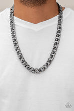 Load image into Gallery viewer, Omega - Black Men&#39;s Necklace Paparazzi-409
