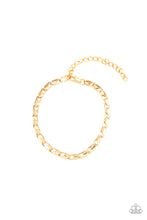 Load image into Gallery viewer, K.O. - Gold Men&#39;s Bracelet Paparazzi
