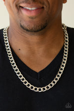 Load image into Gallery viewer, The Underdog Silver Mens Necklace Paparazzi-418
