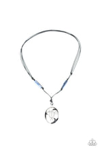 Load image into Gallery viewer, Tidal Talisman Blue Urban Necklace Paparazzi-406
