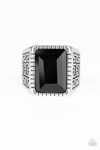 Load image into Gallery viewer, Winning Attitude - Black Men&#39;s Ring Paparazzi-177
