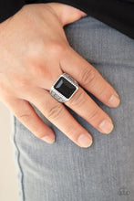 Load image into Gallery viewer, Winning Attitude - Black Men&#39;s Ring Paparazzi-177
