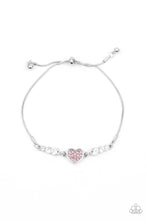 Load image into Gallery viewer, Big-Hearted Beam - Pink Heart Bracelet
