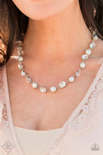 Load image into Gallery viewer, Go-Getter Gleam Necklace - White Pearl Paparazzi
