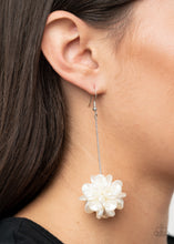 Load image into Gallery viewer, Swing Big - White Pearl Earrings Paparazzi
