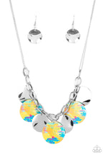 Load image into Gallery viewer, Tie Dye Drama Yellow Necklace Paparazzi-227
