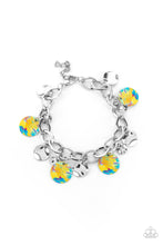 Load image into Gallery viewer, Teasingly Tie Dye Yellow Bracelet Paparazzi-228
