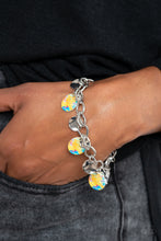 Load image into Gallery viewer, Teasingly Tie Dye Yellow Bracelet Paparazzi-228
