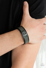 Load image into Gallery viewer, Blaze A Trail Black Urban Bracelet Paparazzi-156
