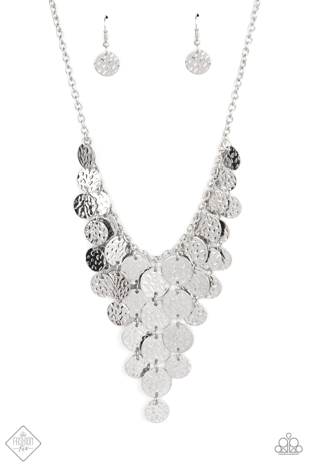 Spotlight Ready Silver Necklace Paparazzi