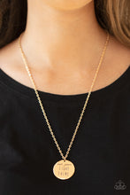 Load image into Gallery viewer, Light It Up Gold Necklace Paparazzi-56
