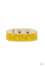 Load image into Gallery viewer, Follow The Wildflowers Yellow Bracelet Paparazzi-03
