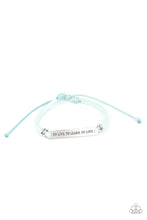 Load image into Gallery viewer, To Live, To Learn, To Love Blue Bracelet Paparazzi-360
