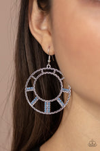 Load image into Gallery viewer, Fleek Fortress Blue Earrings Paparazzi-198
