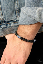 Load image into Gallery viewer, Earthy Energy Blue Bracelet Paparazzi-108
