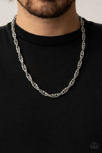 Load image into Gallery viewer, Extra Entrepreneur Silver Urban Necklace Paparazzi-123
