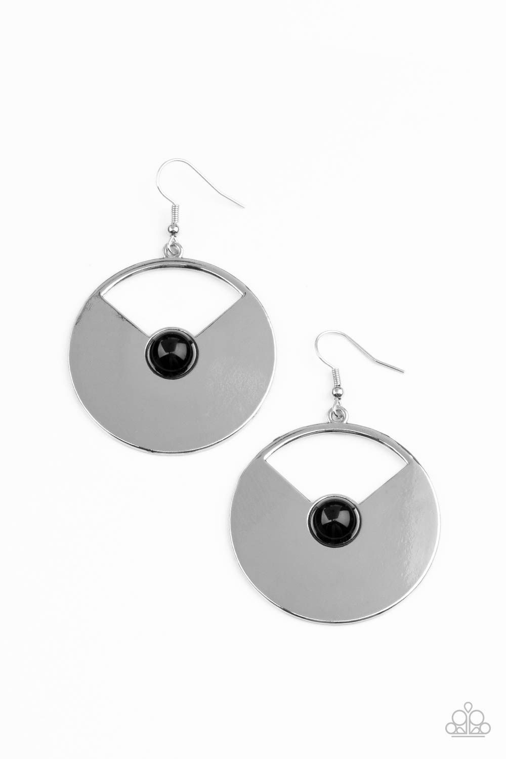 Record-Breaking Brilliance Black Earrings Paparazzi-199