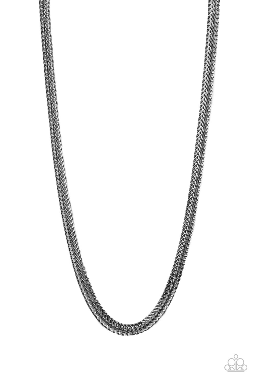 Extra Extraordinary Black Men's Necklace Paparazzi-320