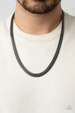 Load image into Gallery viewer, Extra Extraordinary Black Men&#39;s Necklace Paparazzi-320
