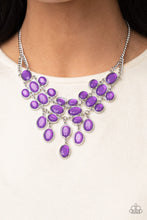 Load image into Gallery viewer, Serene Gleam Purple Necklace Paparazzi-167
