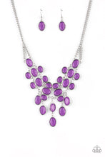 Load image into Gallery viewer, Serene Gleam Purple Necklace Paparazzi-167
