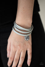 Load image into Gallery viewer, Wonderfully Worded Silver Faith Bracelet Paparazzi-384
