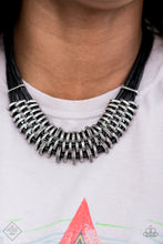 Load image into Gallery viewer, Lock, Stock, and SPARKLE Black Necklace Paparazzi
