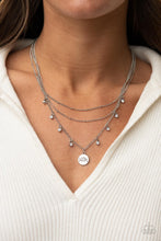 Load image into Gallery viewer, Ode To Mom White Necklace Paparazzi
