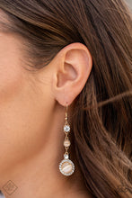 Load image into Gallery viewer, Epic Elegance Gold Earrings Paparazzi-110
