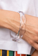 Load image into Gallery viewer, Clear-Cut Couture White Bracelet Paparazzi-211
