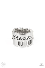 Load image into Gallery viewer, Dream Louder Silver Ring Paparazzi-173
