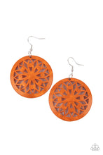 Load image into Gallery viewer, Ocean Canopy Orange Earrings Paparazzi-526
