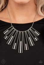 Load image into Gallery viewer, FAN-tastically Deco Black Necklace Paparazzi-281
