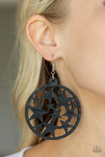 Load image into Gallery viewer, Cosmic Paradise Black Earrings Paparazzi-527
