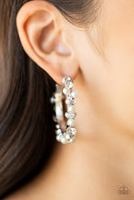 Load image into Gallery viewer, Let There Be SOCIALITE White Earrings Paparazzi-304
