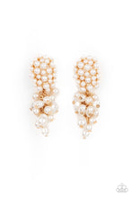 Load image into Gallery viewer, Fabulously Flattering Gold Pearl Earrings Paparazzi-399
